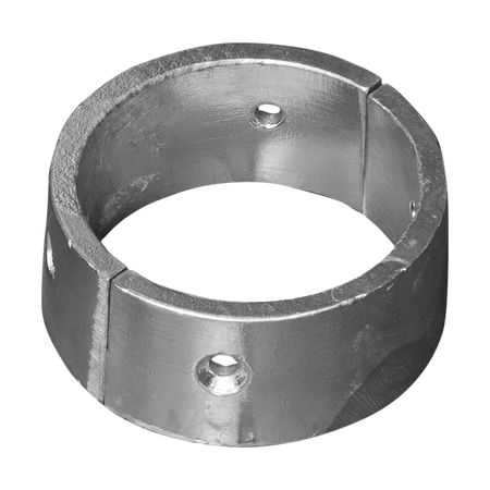 Tecnoseal Gori ringanode i zink, set fra siden