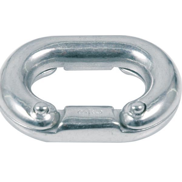 SeaTec samleled RF 6mm-1/4" i rustfrit stål, vist forfra.