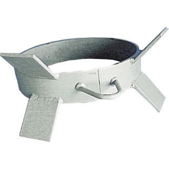 Galvaniseret SeaTec anker p-ring på hvid baggrund, designet til 40 kg anker.