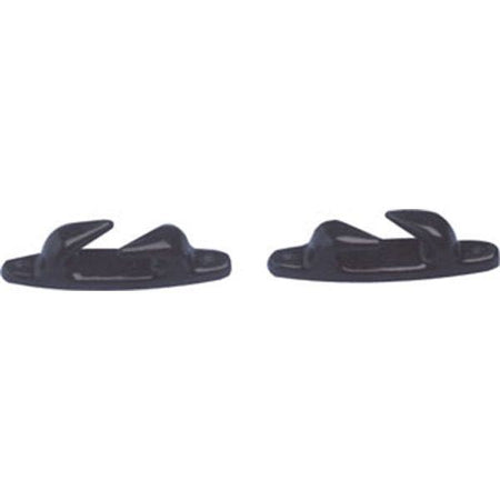 Klyds-sæt fra Nuova Rade i sort nylon, 160 mm, set forfra