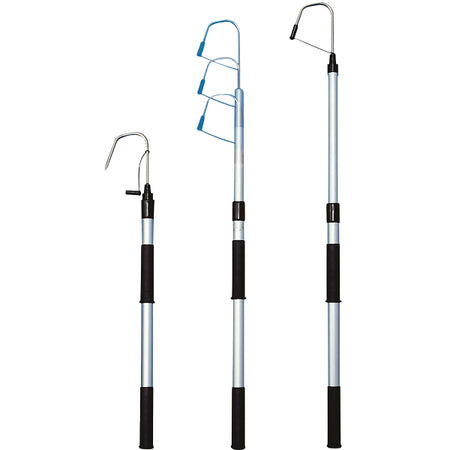 Nuova Rade fangstkrog i rustfrit stål, 80-120 cm, vist forfra