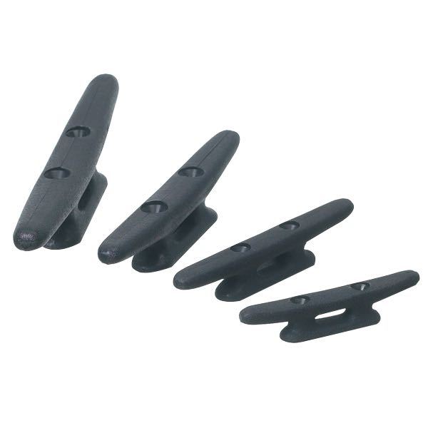 SeaTec pullert i sort nylon med en diameter på 100mm, set fra siden.
