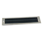 SeaTec trinplade med gummi, 213 x 57 mm, set fra siden.