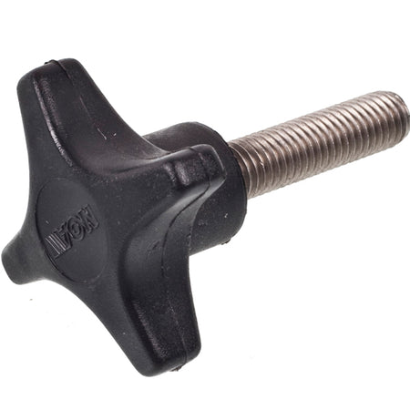 NOA fingerskrue M8 x 35mm set forfra på hvid baggrund