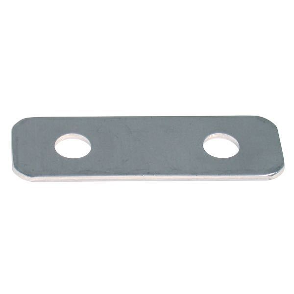 Underplade til pullert 150mm RF AISI 316 fra 1852, set forfra.