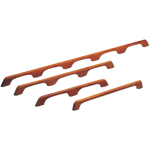 Roca griberække teak i nærbillede, viser detaljer og finish