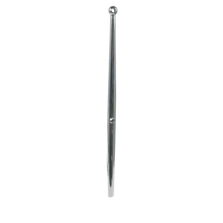 SeaTec Scepter RF 610mm kugle top set fra siden på bådgelænder.