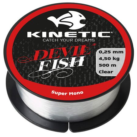 Kinetic Super Mono snøre 0,60mm 150m i pakket tilstand