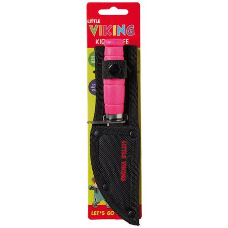 Kinetic Lille Viking kniv i pink farve set forfra