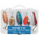 Kinetic Alpine Trout mix med fem forskellige kroge til fiskeudstyr
