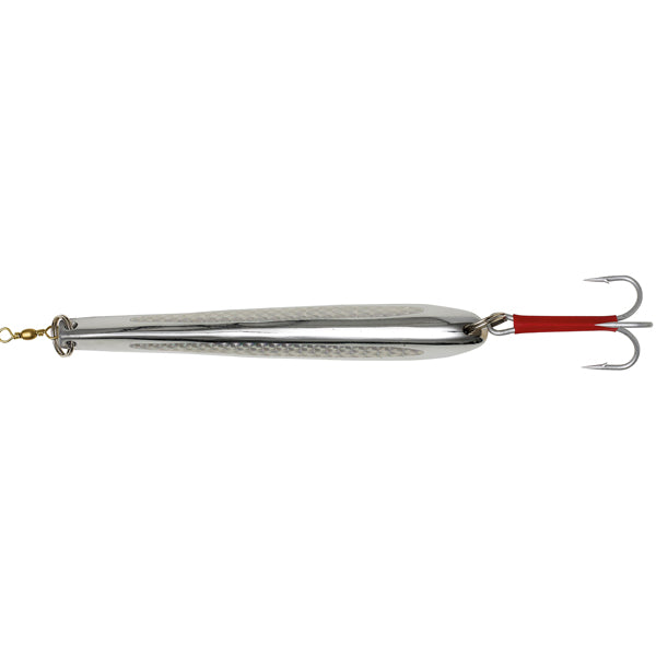 Kinetic Pilken 200g silver set fra siden med detaljeret overflade