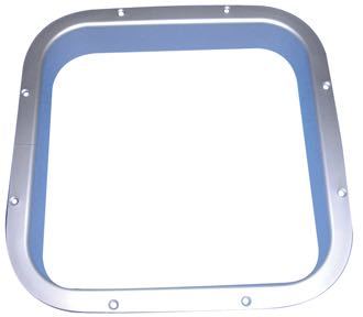 Gebo inderramme monteret i skylight, set forfra