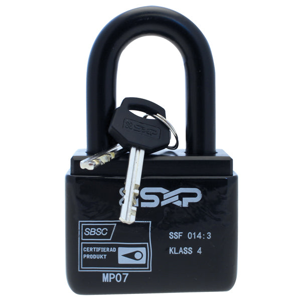 SeaTec, SXP hangslot MP07 14mm slotbeugel klasse 4 goedgekeurd