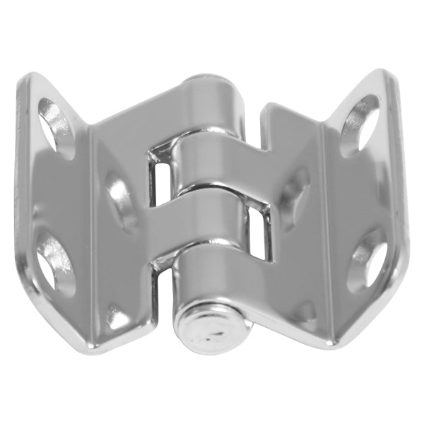 Roca hængsel 32x37mm set forfra med blank finish