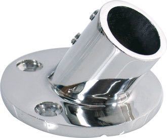 Bundbeslag rund Ø22mm 60° RF AISI 316 fra SeaTec, vist i produktbillede