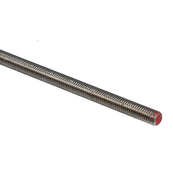 Gevindstang a4 m8 fra 1852 set i profil med rustfrit stål finish