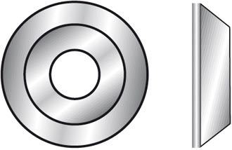 Marifix Pynteskive A4 M5 100stk i pakken, klar til brug på båd