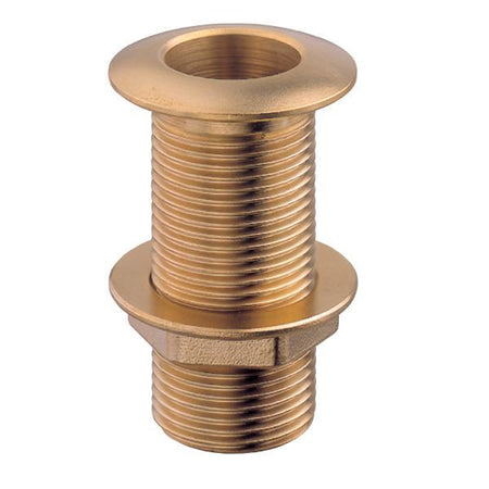 Guidi gennemføring monteret på båd med 1 1/2" diameter