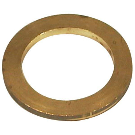Guidi messing skive 3/8" set oppefra med klar baggrund.