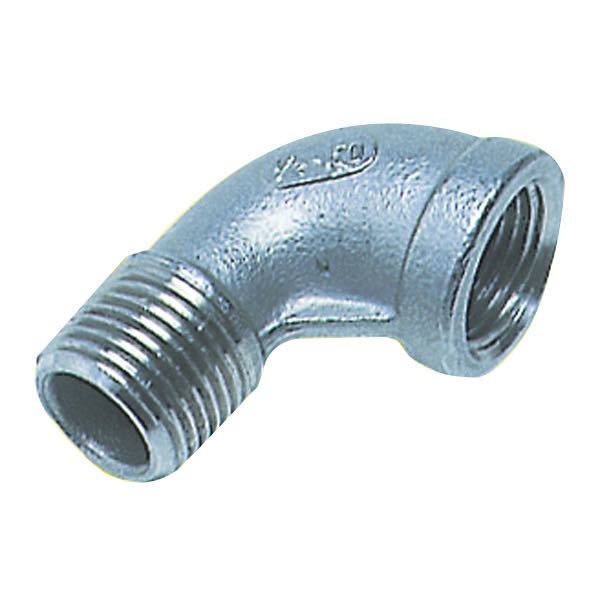 1852 bøjning 90° ind/udv 1 1/4" RF monteret på båd