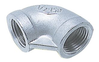 Rustfri 1852 bøjning 90° ind/ind set fra siden