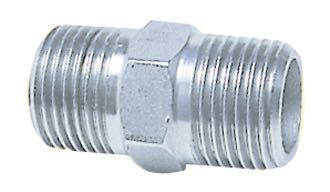 1852 brystnippel 2" RF AISI 316 set forfra med detaljeret overflade