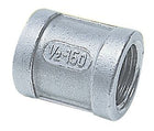 Muffe indvendig gevind 1 1/2" RF AISI 316 set fra siden