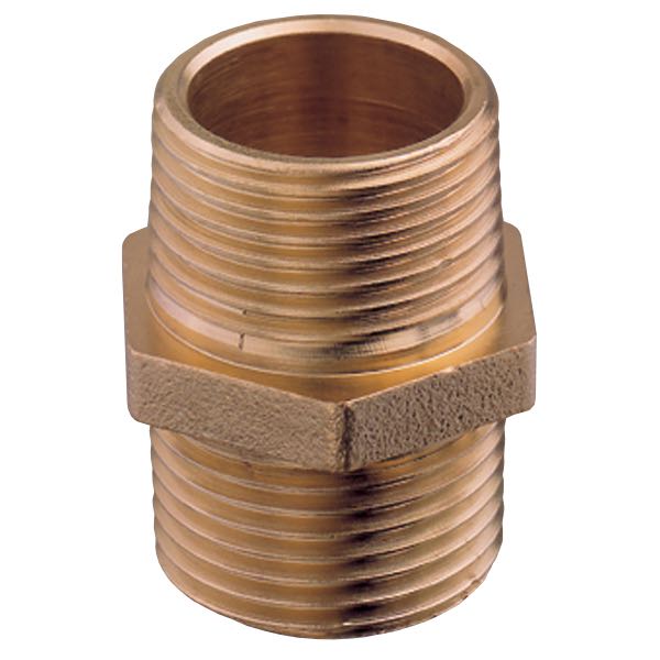 Guidi brystnippel i bronze set fra siden, klar til installation.