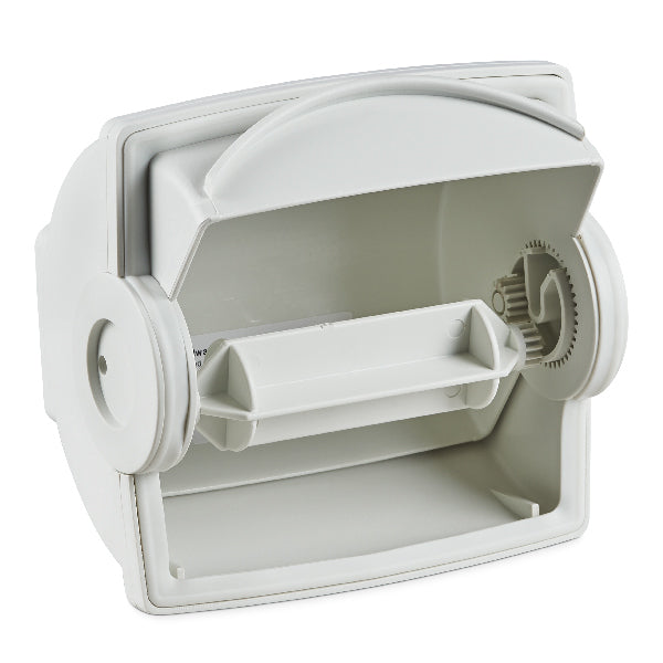 Dometic toiletpapirholder set forfra med papir rullet ud