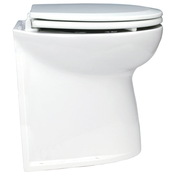 Jabsco el-toilet 17" med soft close, set fra siden