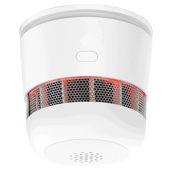 1852 røg alarm mini i tæt zoom, der viser detaljerne