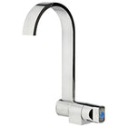 SeaTec vandhane kold set forfra med blank forkromet finish