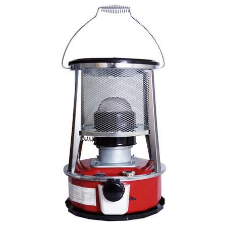 1852 petroleumsovn med 6 L tank set fra fronten, klar til brug.