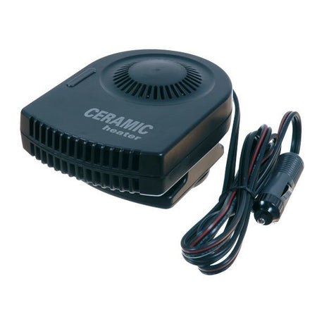 SeaTec ventilator 12V 150W set fra siden, klar til installation på båd.