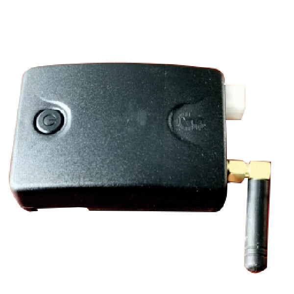 Connector til GSM simkort fra 1852, set ovenfra med klar baggrund.