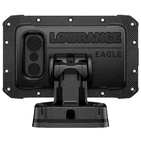 Underholdende visning på Lowrance Fishfinder Eagle 5 under sollys