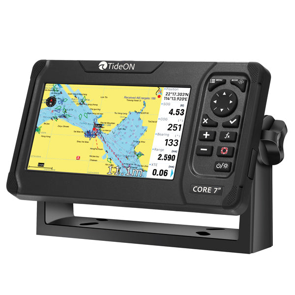 TideON, Core 7" kortplotter GNSS høj lysstyrke