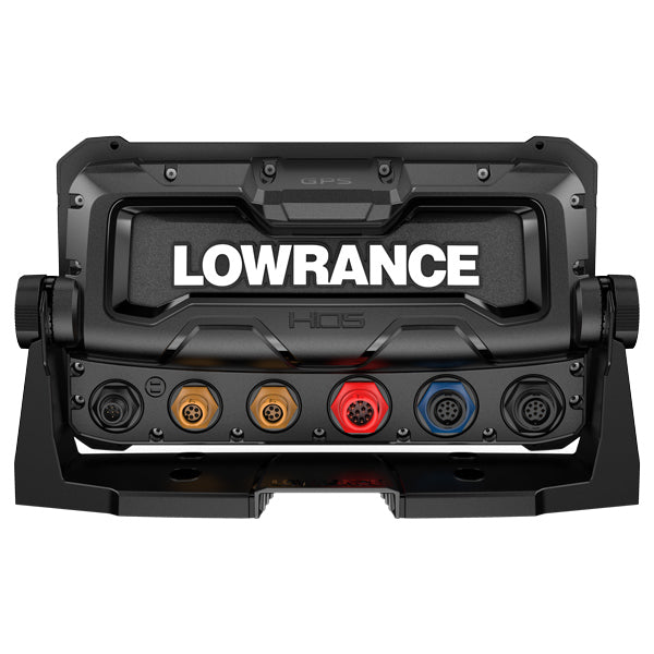 Detaljevisning af Lowrance HDS-10 PRO skærm med navigationsdata.