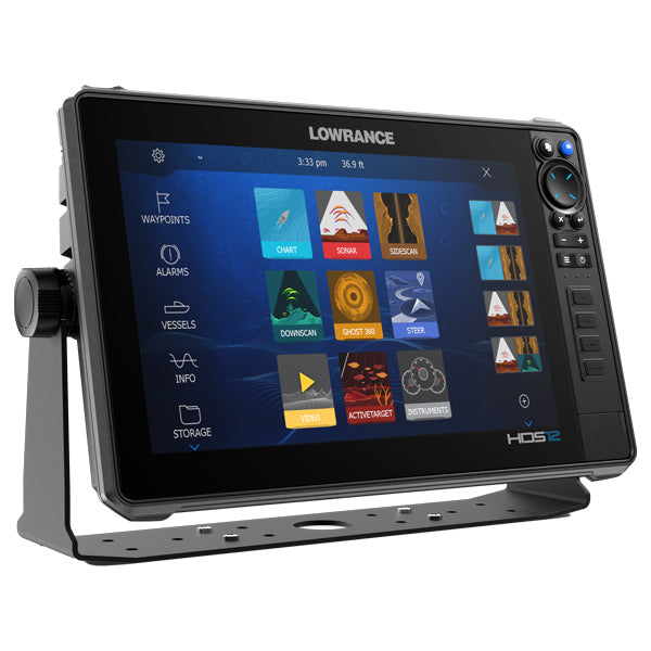 Lowrance HDS-12 PRO kombiinstrument med aktivt imaging i båd