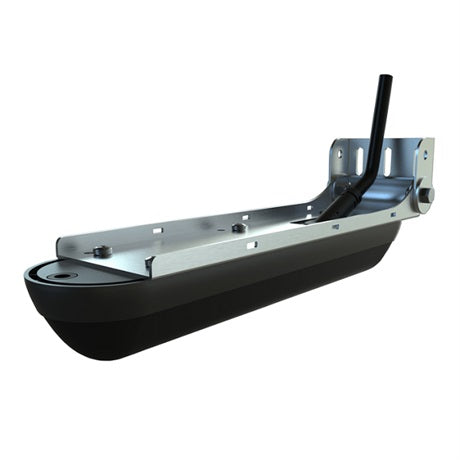 Navico StructureScan 3D hæktransducer set fra siden med kabler