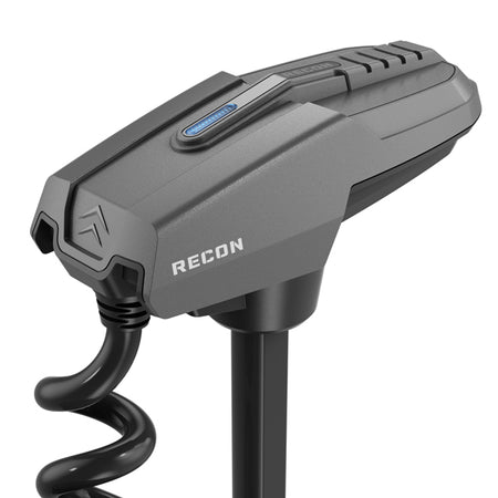 Forsiden af Lowrance RECON motoren med kontrolpanel