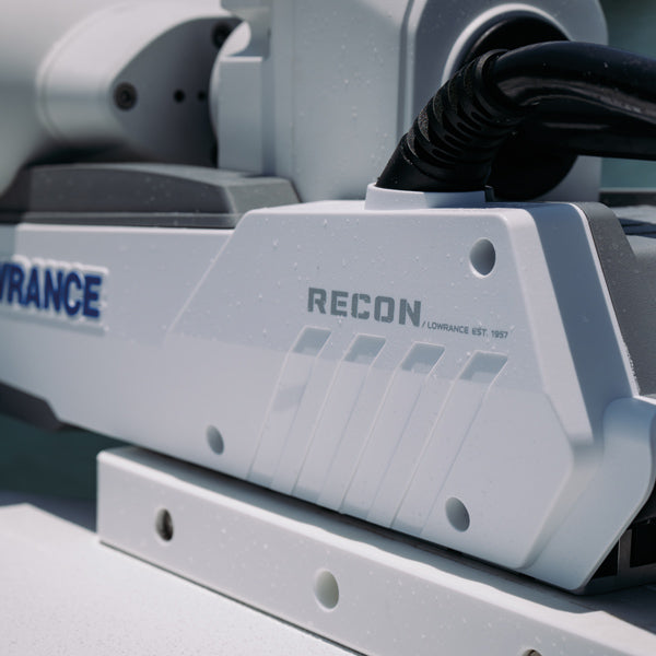 Lowrance RECON motor i aktion ved trollingfiskeri