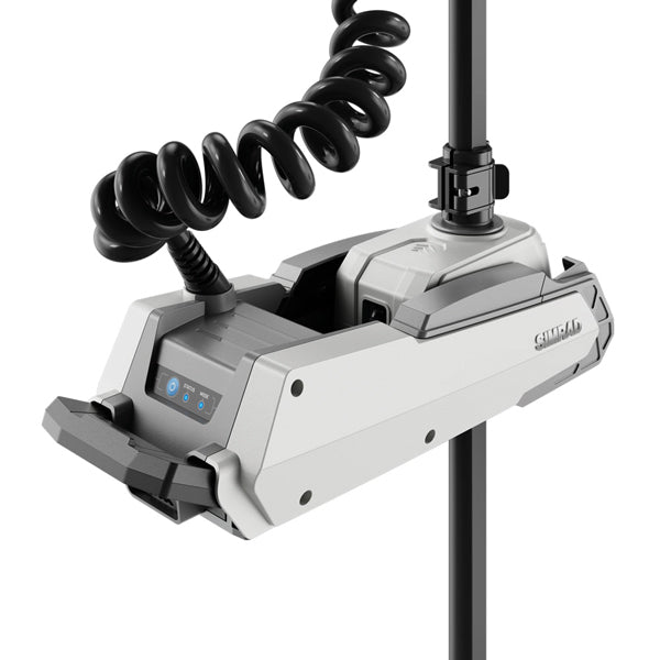 Frontvisning af Lowrance trolling motor på båden