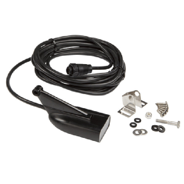 Navico hæktransducer HDI 83/200 & 455/800 Hz i produktboks, klar til installation.