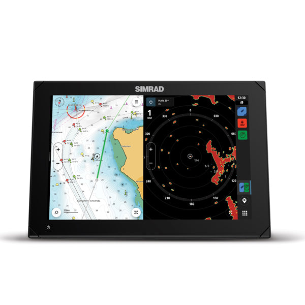 Simrad NSX 3012 kombi instrument set forfra
