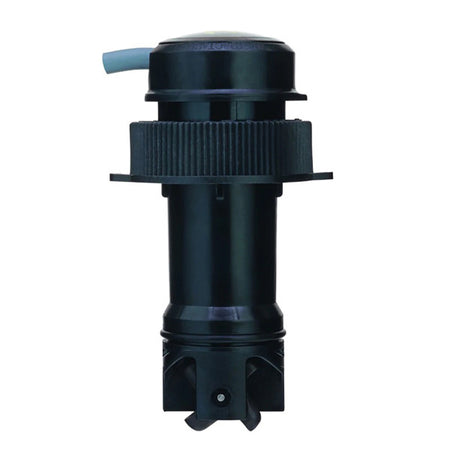 Navico Triducer DST-810 monteret på en båd til måling af hastighed og dybde