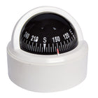 Riviera kompas STELLA BS1 65mm med hvid rose, set forfra