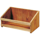 Roca teak hylde, set forfra med en elegant finish