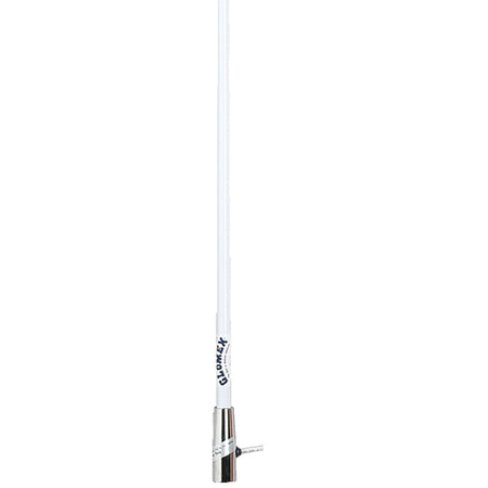 Glomex RA112CR VHF antenne på båd med L-150cm længde og 4,5 m kabel