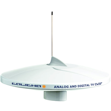 Glomex V9125AGCU/DAB TV antenne set forfra på båd